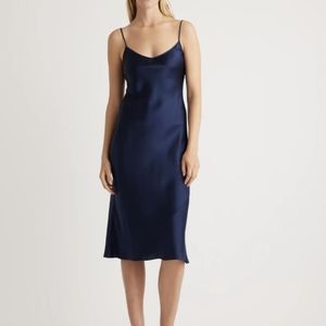 Quince Washable Silk Slip Dress